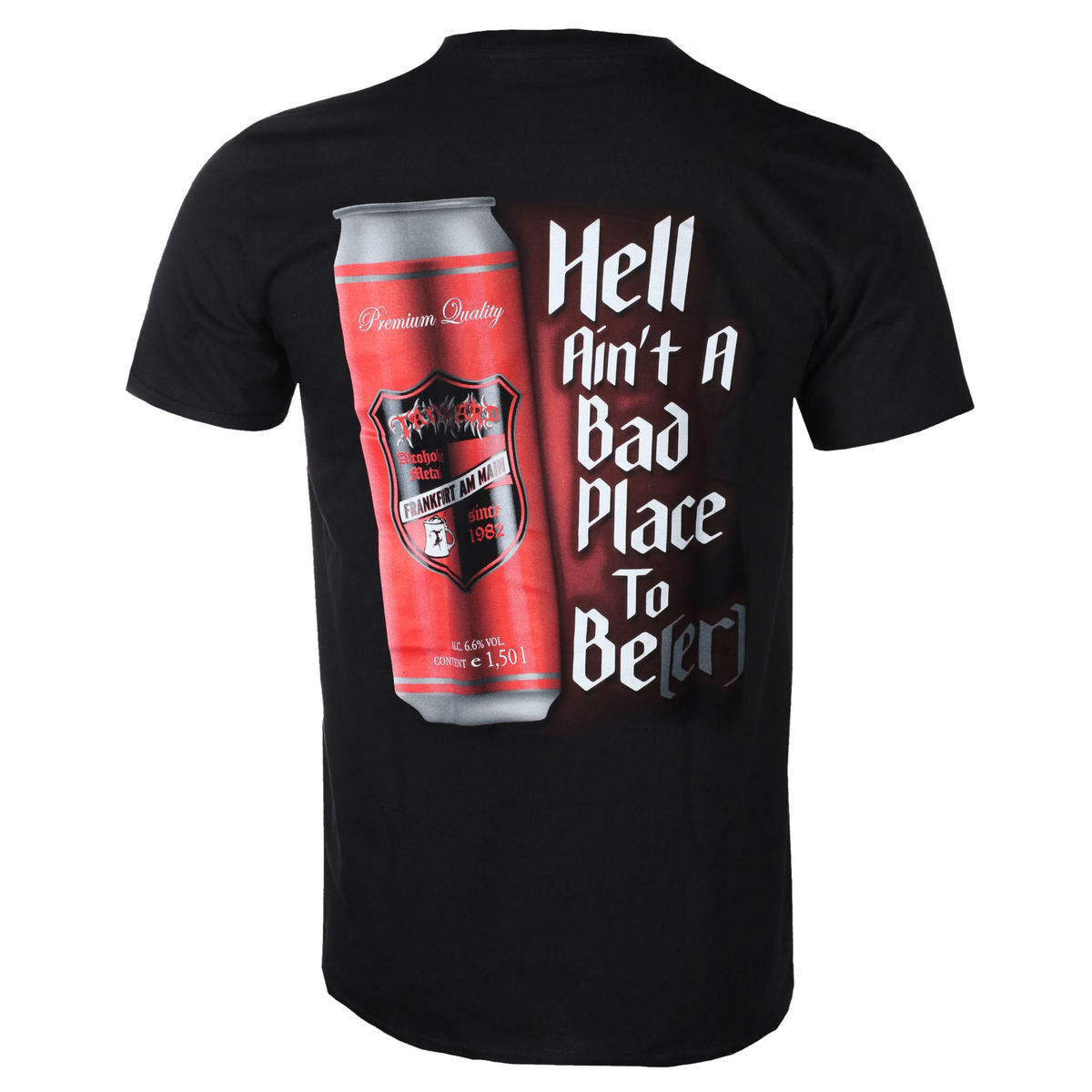 T-shirt Metal Mænd Tankard - HELL AINT A BAD PLACE - PLASTIC HEAD S