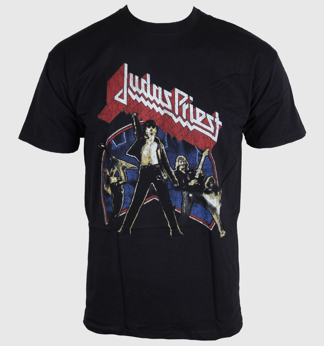 T-shirt Metal Mænds Damer Unisex Judas Priest - - ROCK OFF XXL